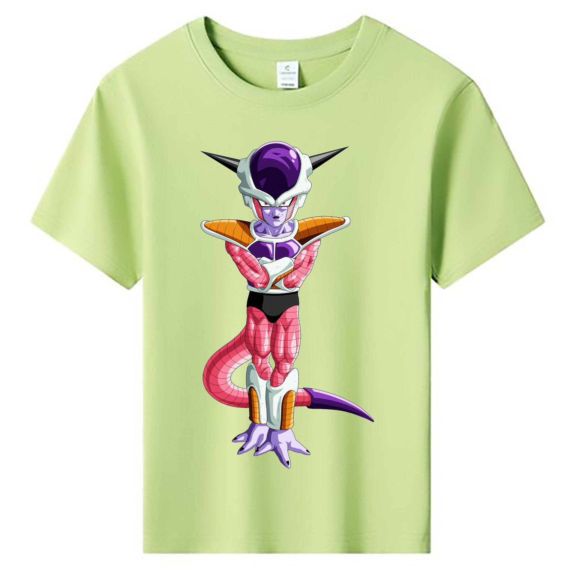 （画像用） ドラゴンボール フリーザ DRAGON BALL Frieza 綿100％キッズTシャツ（フロントプリント）